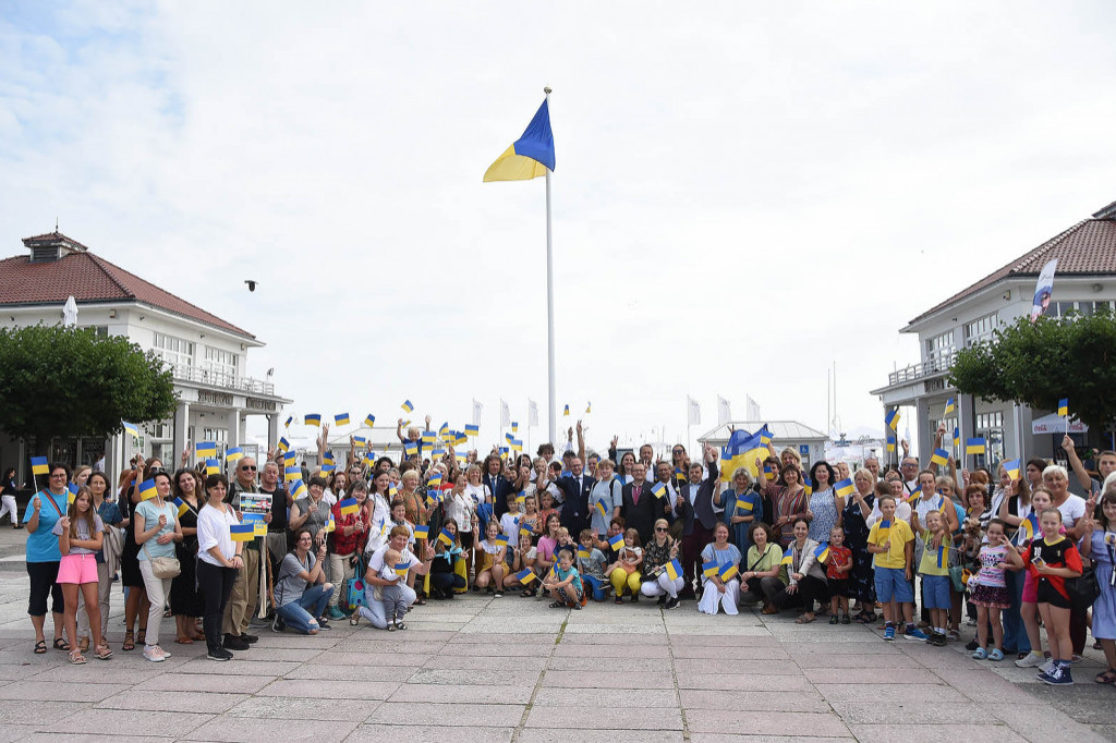 11 lat od napaści, trzy lata od pełnoskalowej wojny. Tak Sopot wspierał Ukrainę