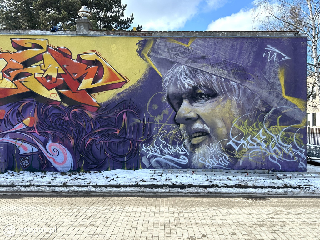 W Sopocie powstał nowy mural! Wzywa do walki o morza i oceany [FOTO]