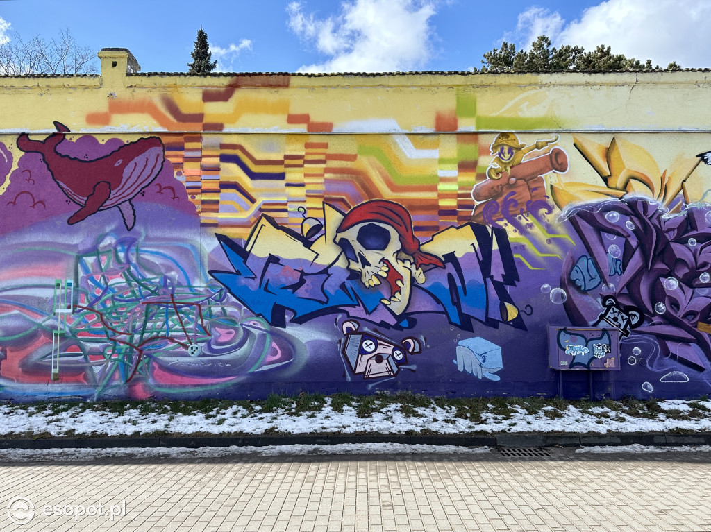 W Sopocie powstał nowy mural! Wzywa do walki o morza i oceany [FOTO]