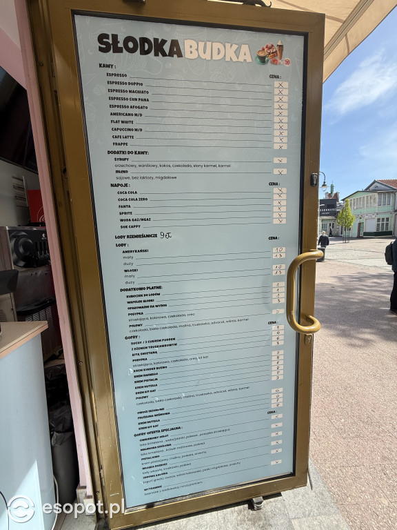 Ile kosztują lody, gofry i zapiekanki w Sopocie? [FOTO]