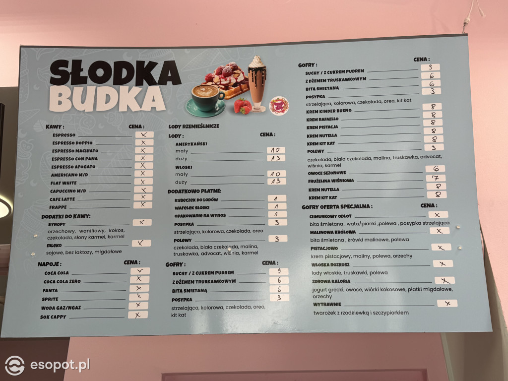 Ile kosztują lody, gofry i zapiekanki w Sopocie? [FOTO]