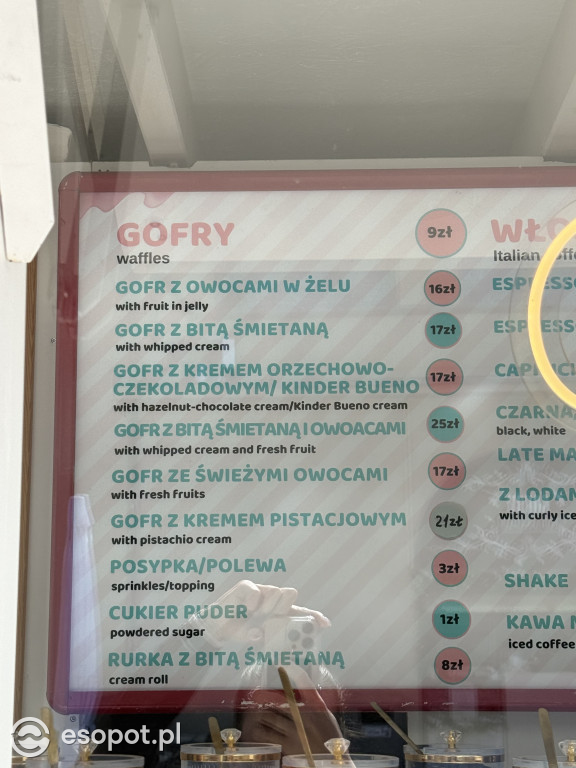Ile kosztują lody, gofry i zapiekanki w Sopocie? [FOTO]