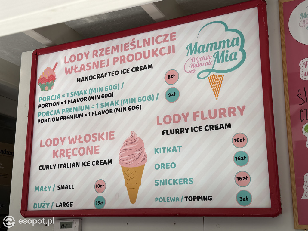 Ile kosztują lody, gofry i zapiekanki w Sopocie? [FOTO]