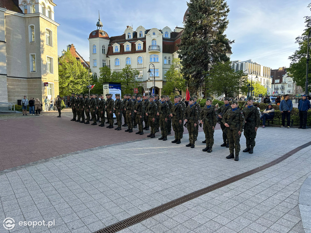 Sopot pamięta – uroczystości Trzeciego Maja 2025 [FOTO]