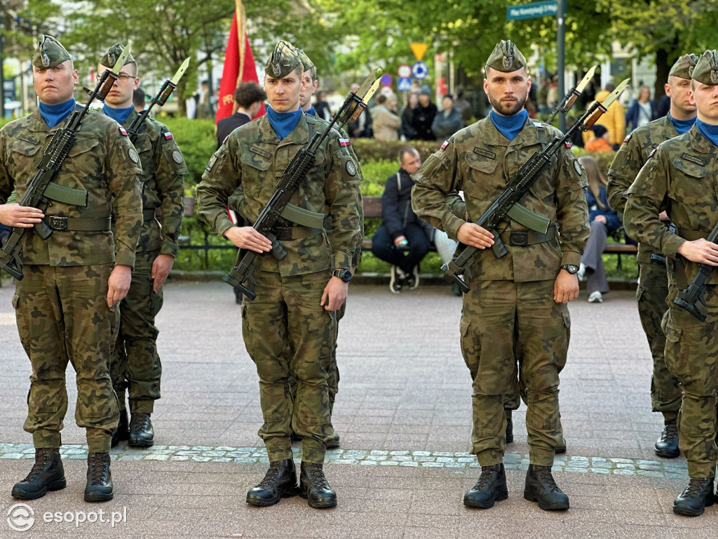 Sopot pamięta – uroczystości Trzeciego Maja 2025 [FOTO]