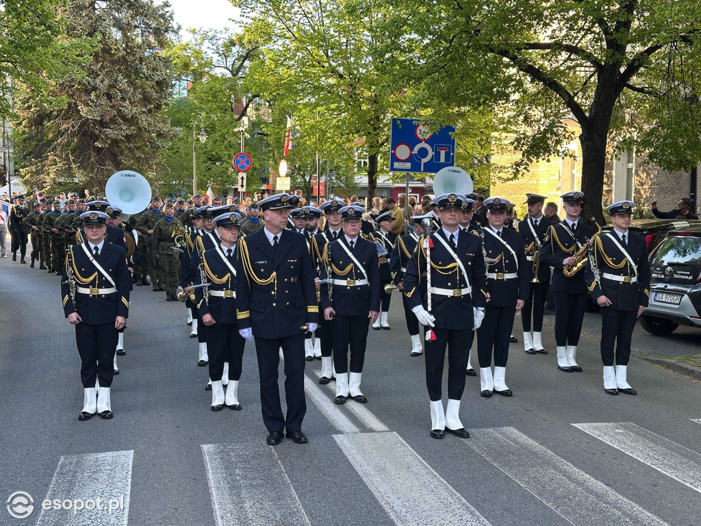 Sopot pamięta – uroczystości Trzeciego Maja 2025 [FOTO]