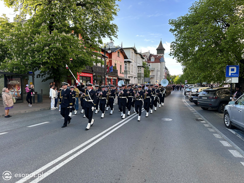 Sopot pamięta – uroczystości Trzeciego Maja 2025 [FOTO]