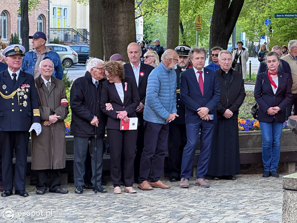Sopot pamięta – uroczystości Trzeciego Maja 2025 [FOTO]