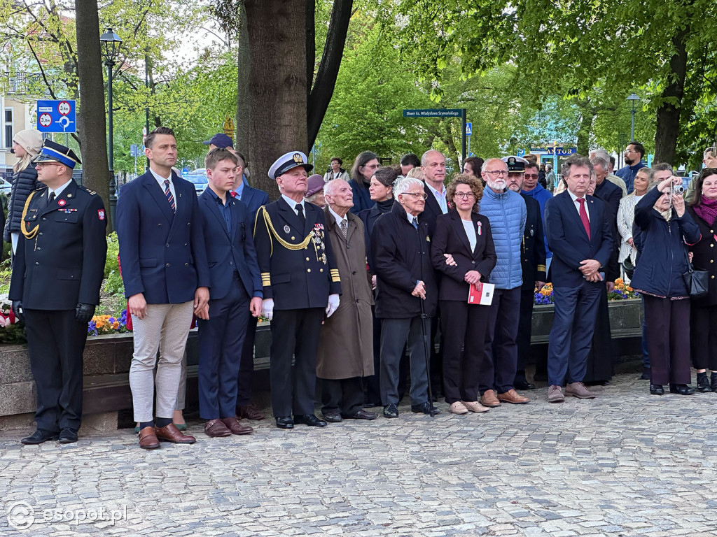 Sopot pamięta – uroczystości Trzeciego Maja 2025 [FOTO]
