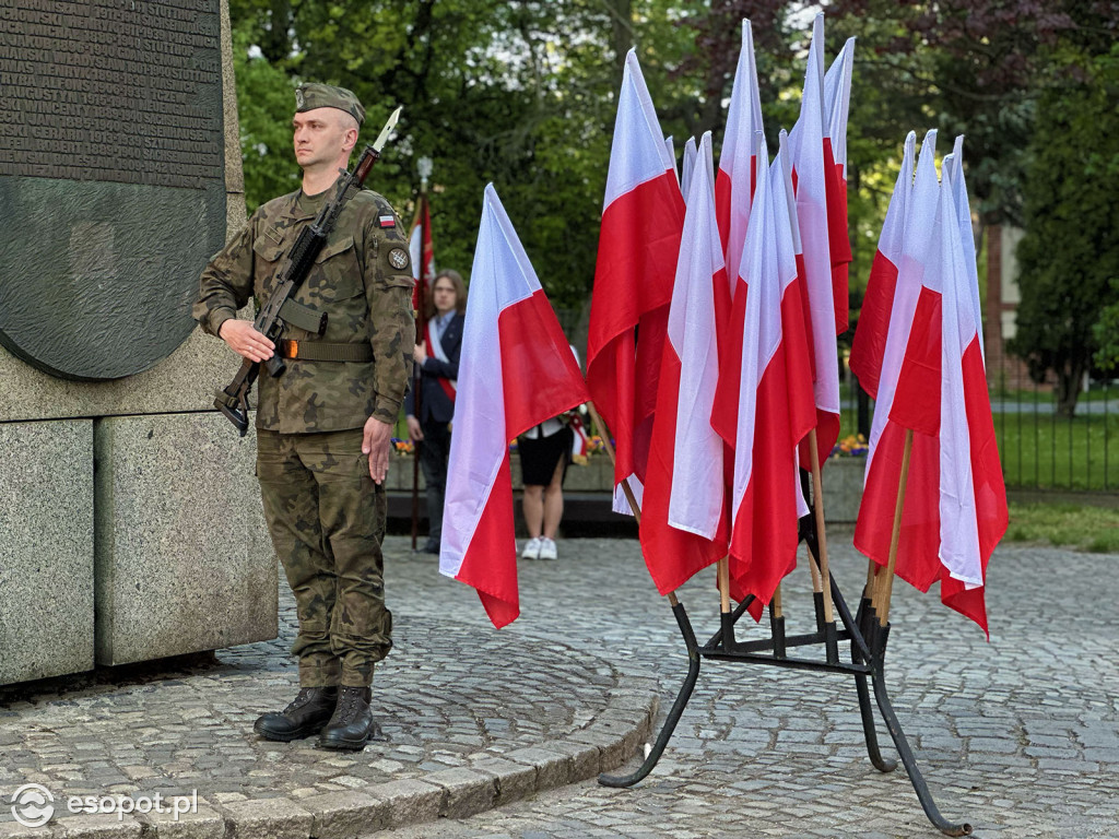 Sopot pamięta – uroczystości Trzeciego Maja 2025 [FOTO]