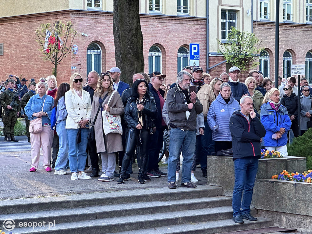 Sopot pamięta – uroczystości Trzeciego Maja 2025 [FOTO]