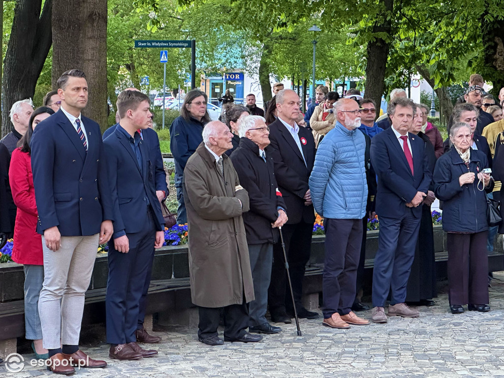 Sopot pamięta – uroczystości Trzeciego Maja 2025 [FOTO]