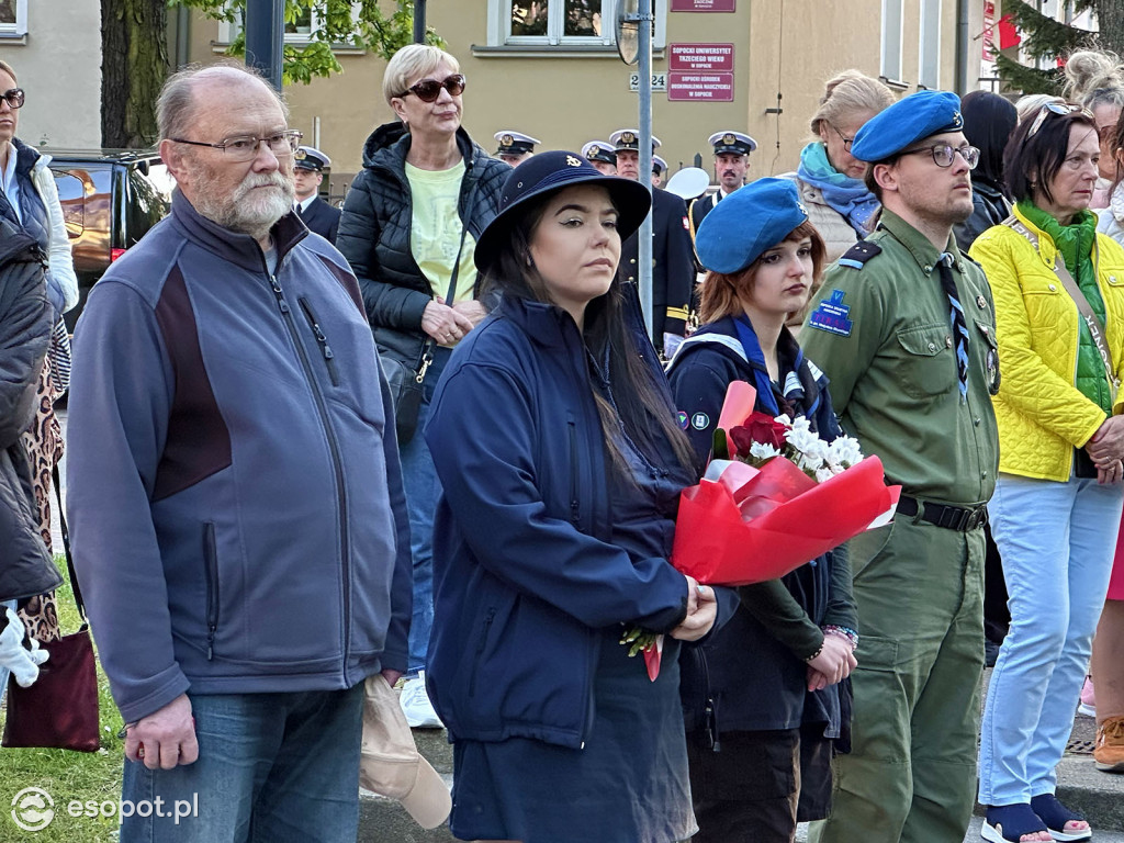 Sopot pamięta – uroczystości Trzeciego Maja 2025 [FOTO]