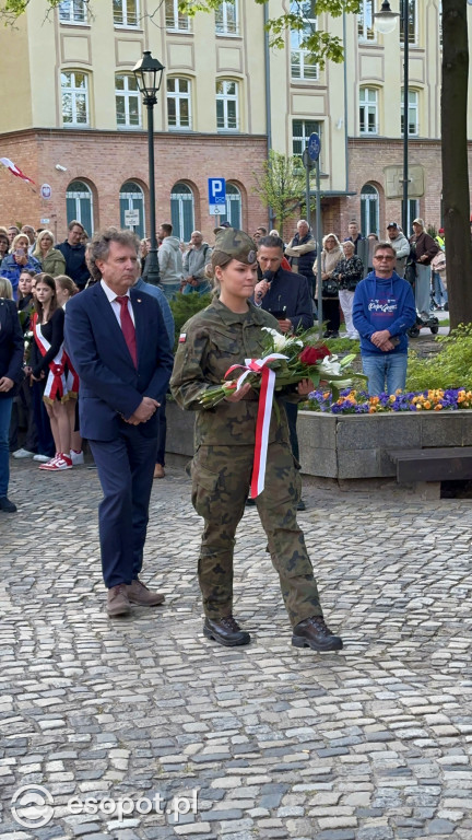 Sopot pamięta – uroczystości Trzeciego Maja 2025 [FOTO]