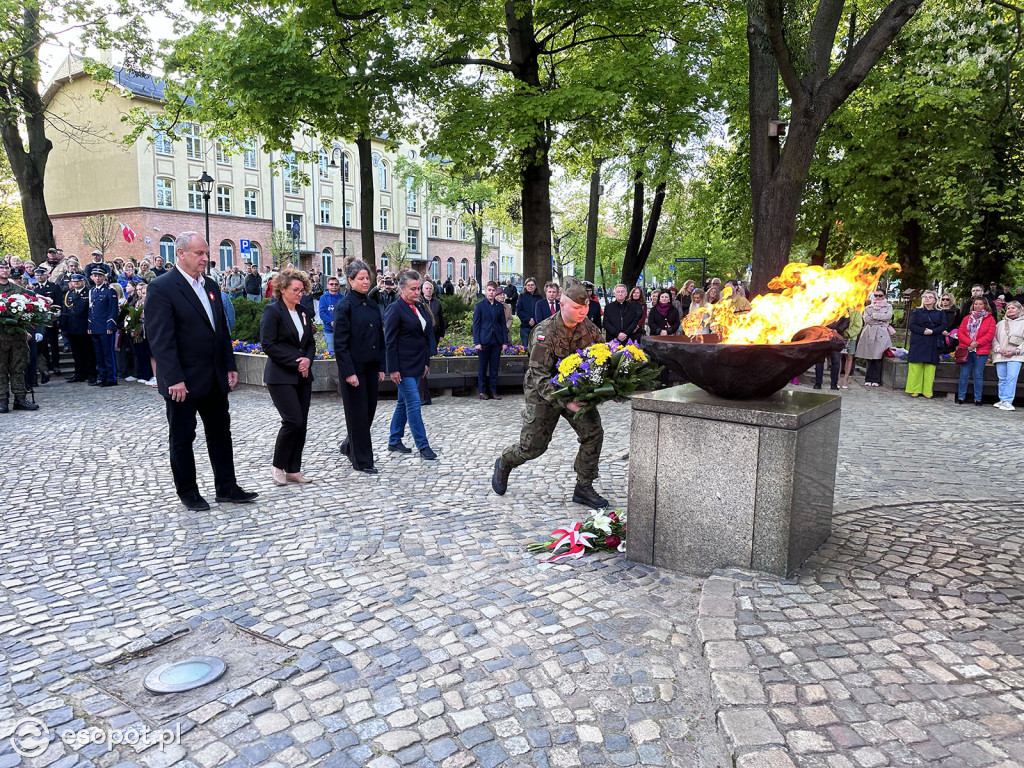Sopot pamięta – uroczystości Trzeciego Maja 2025 [FOTO]