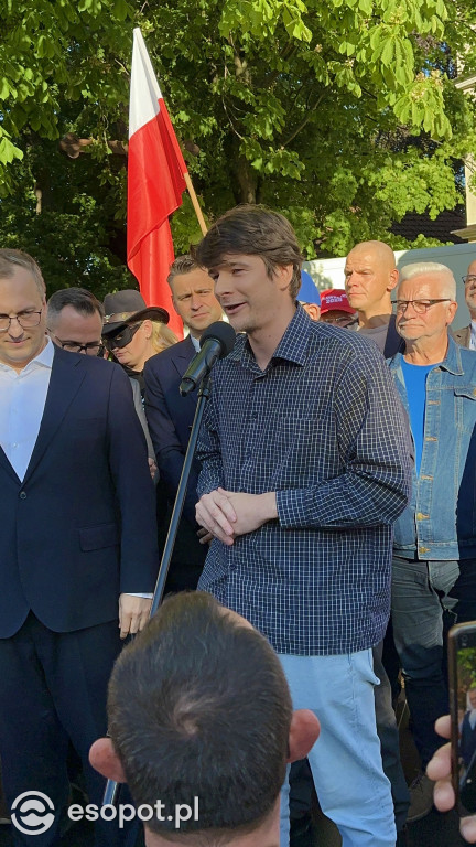 Tłumy na wiecu poparcia dla Karola Nawrockiego [FOTO]