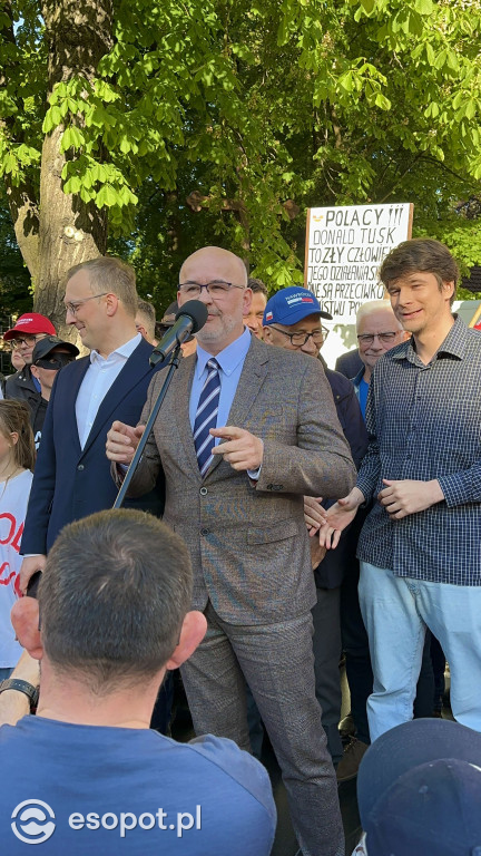 Tłumy na wiecu poparcia dla Karola Nawrockiego [FOTO]