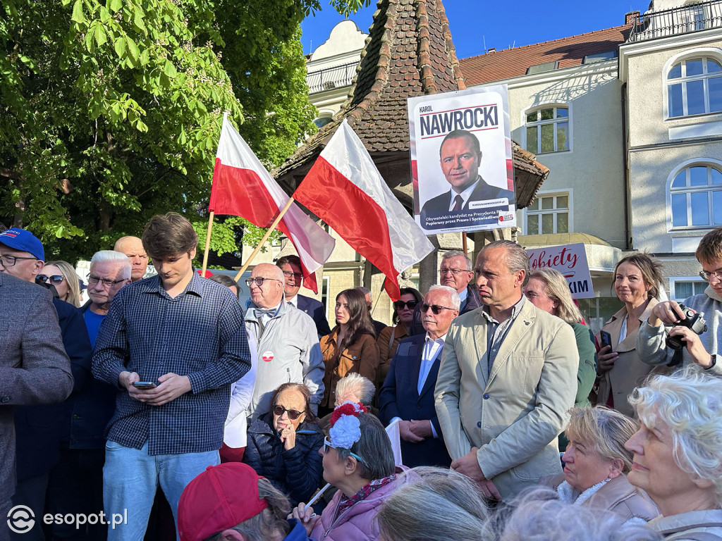 Tłumy na wiecu poparcia dla Karola Nawrockiego [FOTO]