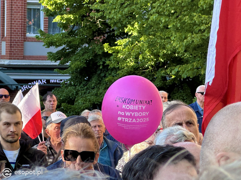 Tłumy na wiecu poparcia dla Karola Nawrockiego [FOTO]