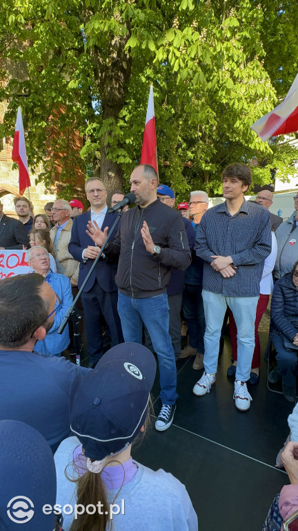 Tłumy na wiecu poparcia dla Karola Nawrockiego [FOTO]