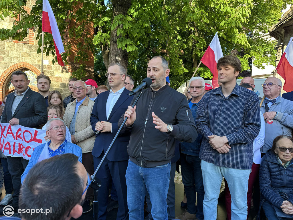 Tłumy na wiecu poparcia dla Karola Nawrockiego [FOTO]