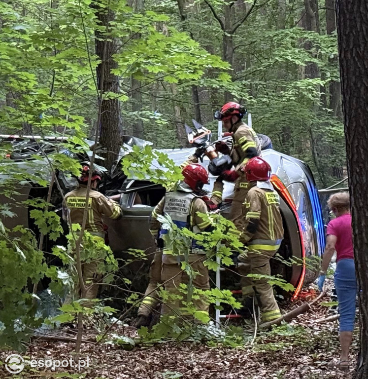 Zdjęcia z tragicznego wypadku w Sopocie! W tym miejscu jest ograniczenie do 40 km/h [FOTO]
