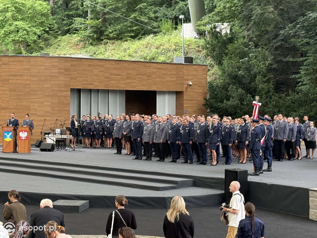 Święto Policji w Operze Leśnej. Zobacz, jak świętowali sopoccy funkcjonariusze [FOTO]