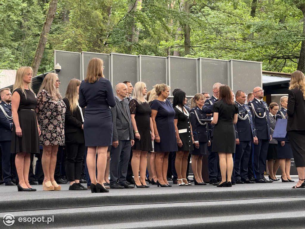 Święto Policji w Operze Leśnej. Zobacz, jak świętowali sopoccy funkcjonariusze [FOTO]