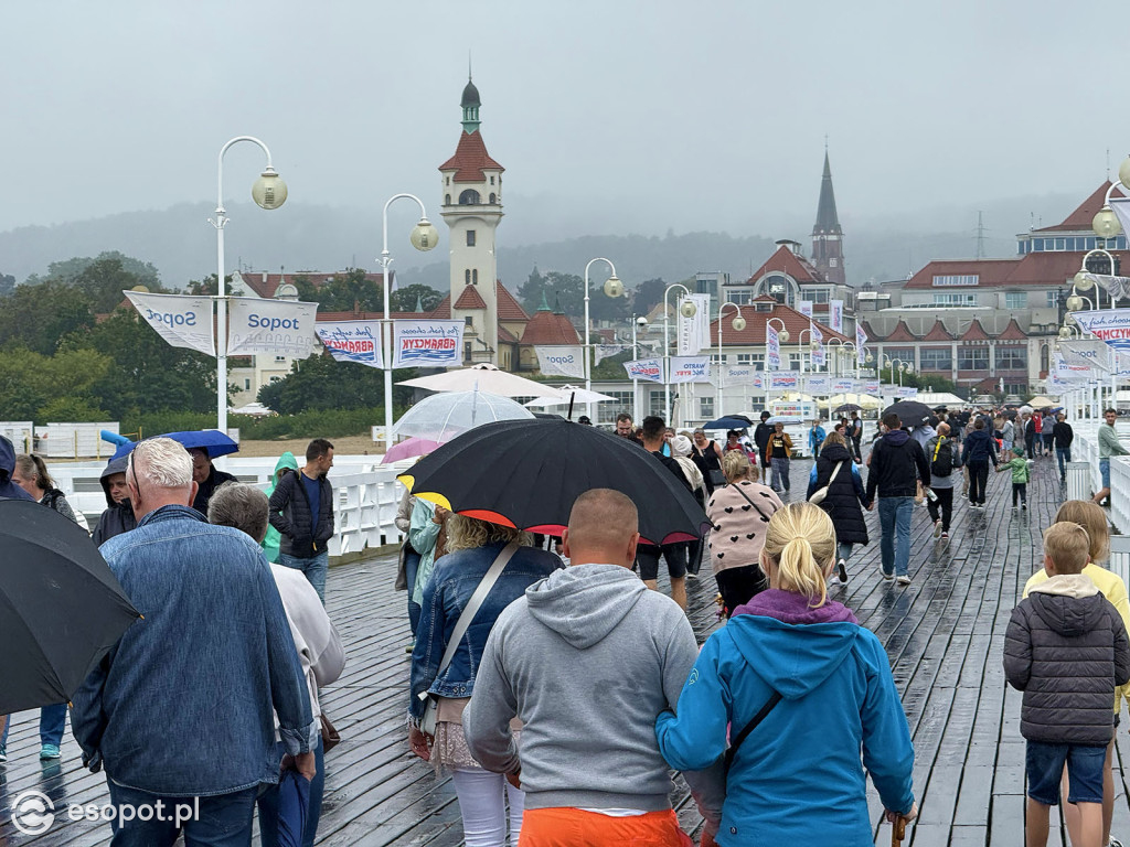 Jakie wakacje, taki ostatni weekend w Sopocie [FOTO]