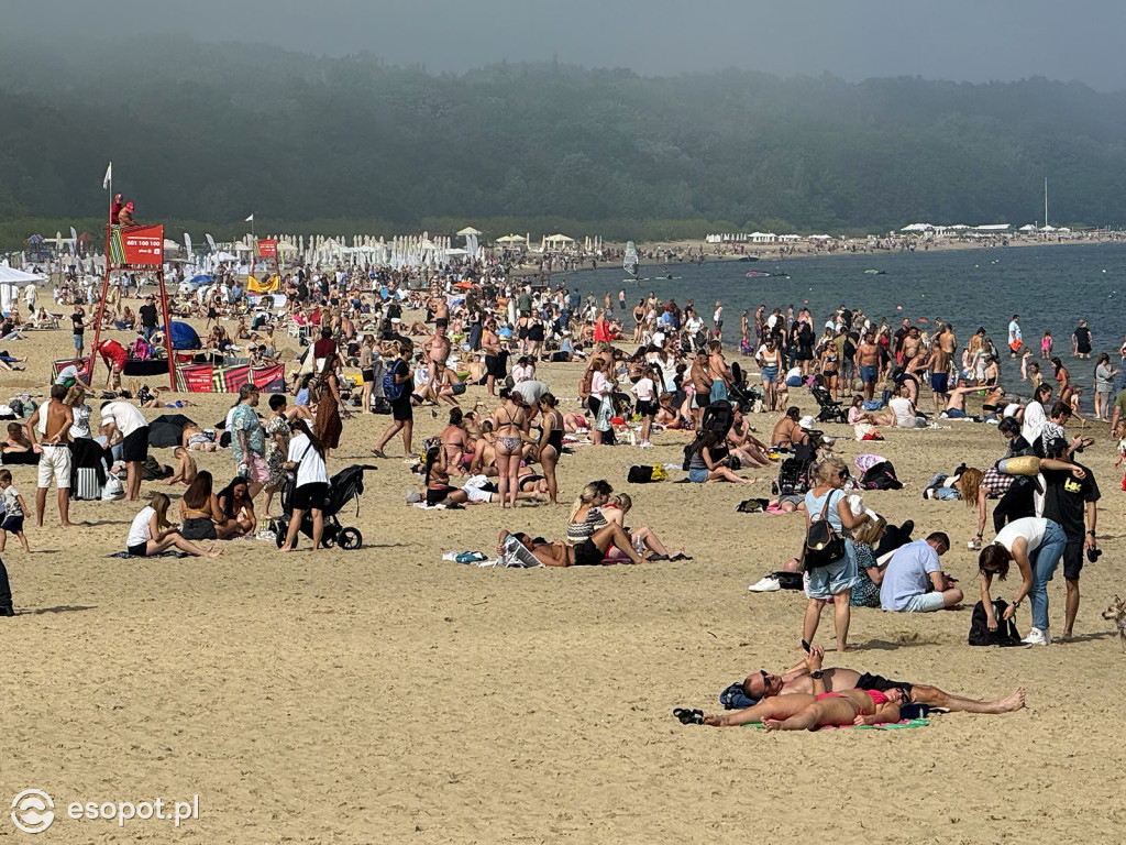 Jakie wakacje, taki ostatni weekend w Sopocie [FOTO]