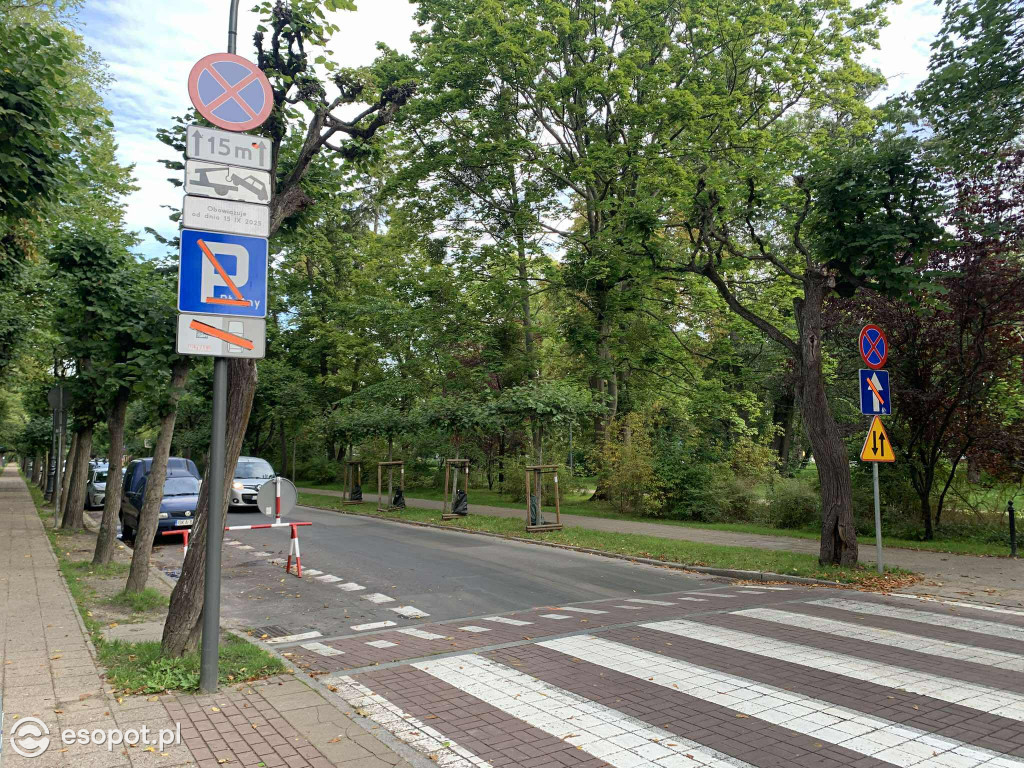 Remont ulicy Goyki w Sopocie. Warto czekać na efekt [FOTO]