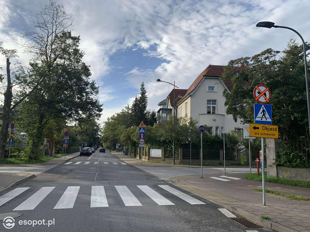 Remont ulicy Goyki w Sopocie. Warto czekać na efekt [FOTO]