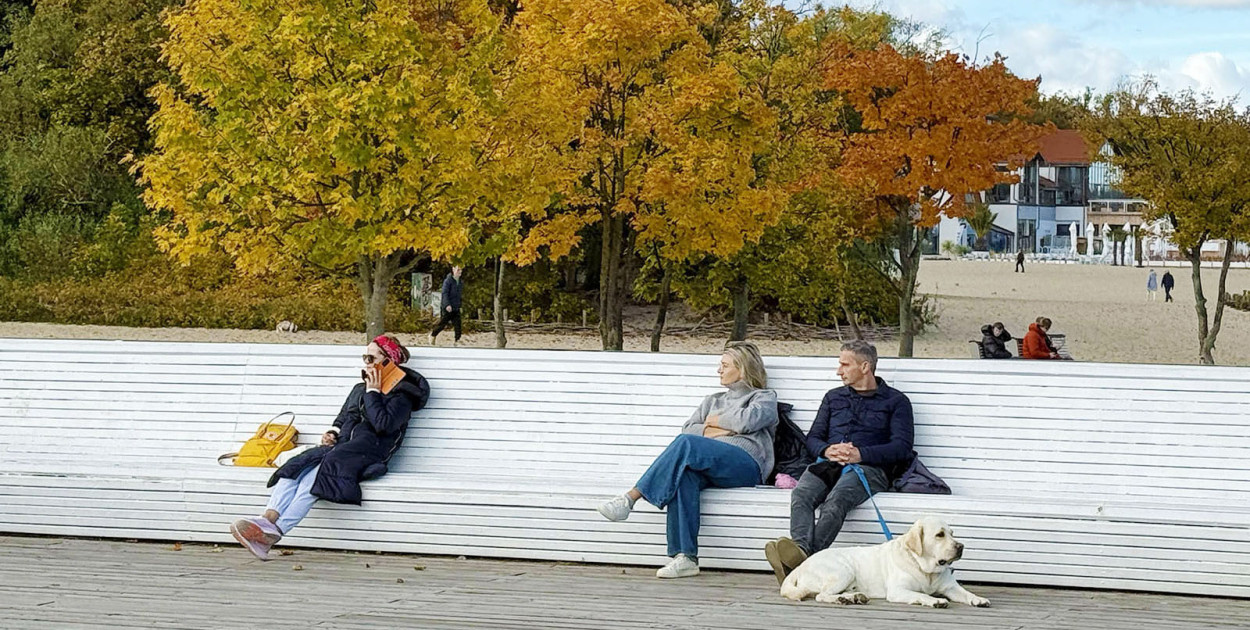 Sopot zachwyca kolorami na jesiennych zdjęciach [FOTO]