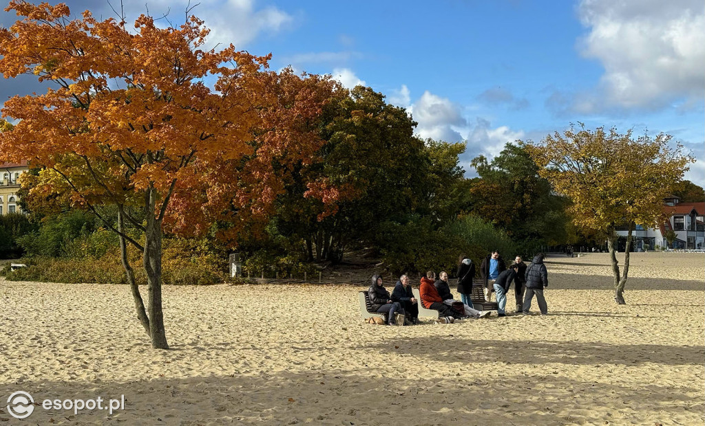 Sopot zachwyca kolorami na jesiennych zdjęciach [FOTO]