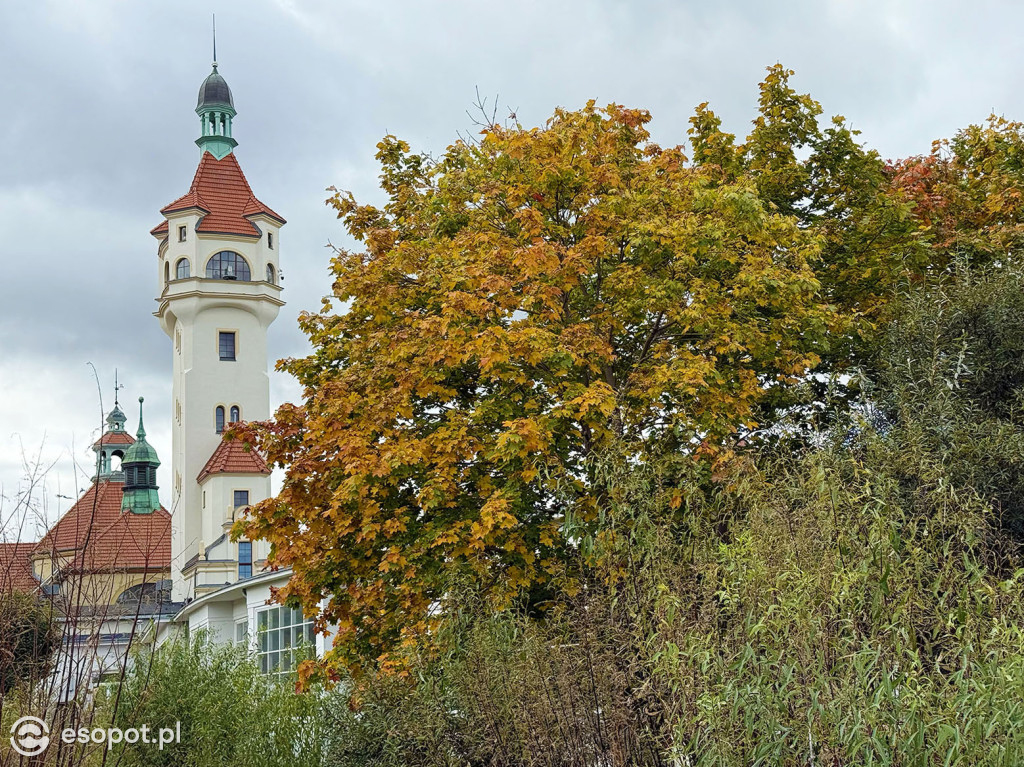 Sopot zachwyca kolorami na jesiennych zdjęciach [FOTO]