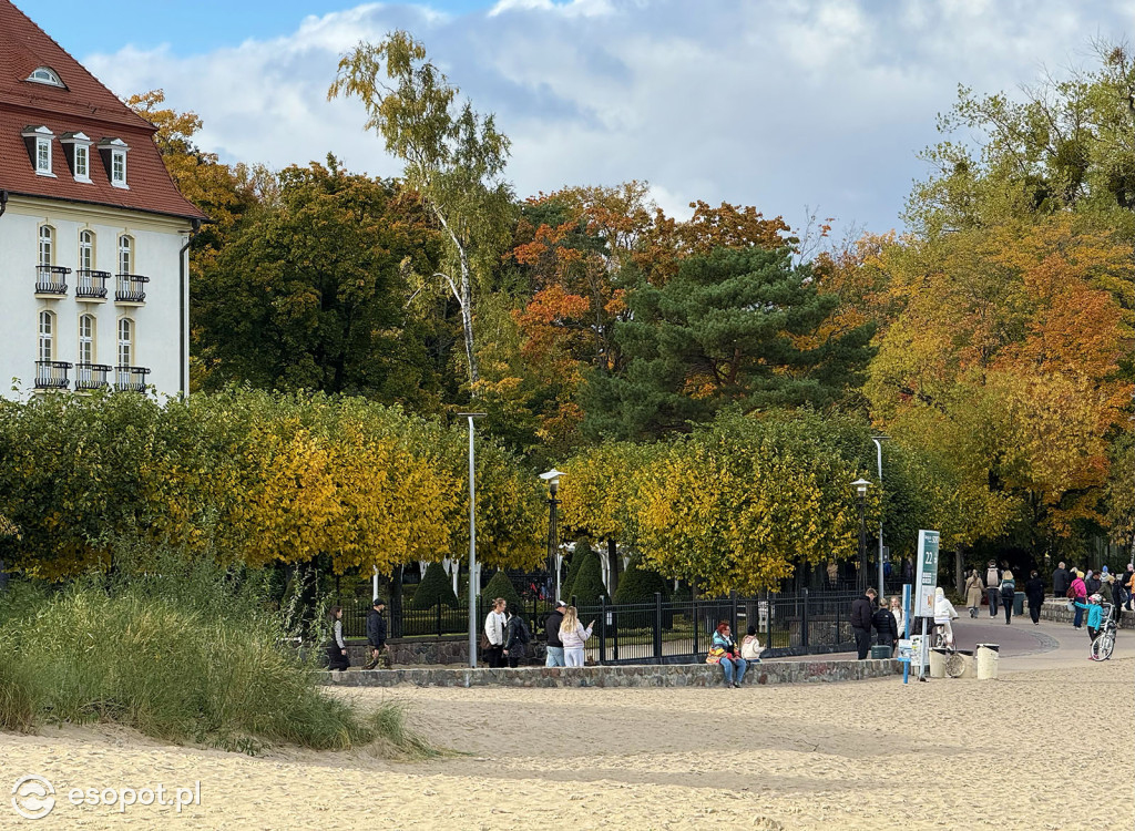 Sopot zachwyca kolorami na jesiennych zdjęciach [FOTO]