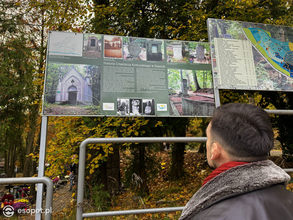 Wszystkich Świętych w Sopocie. Tysiące zniczy i tłumy na cmentarzach [FOTO]