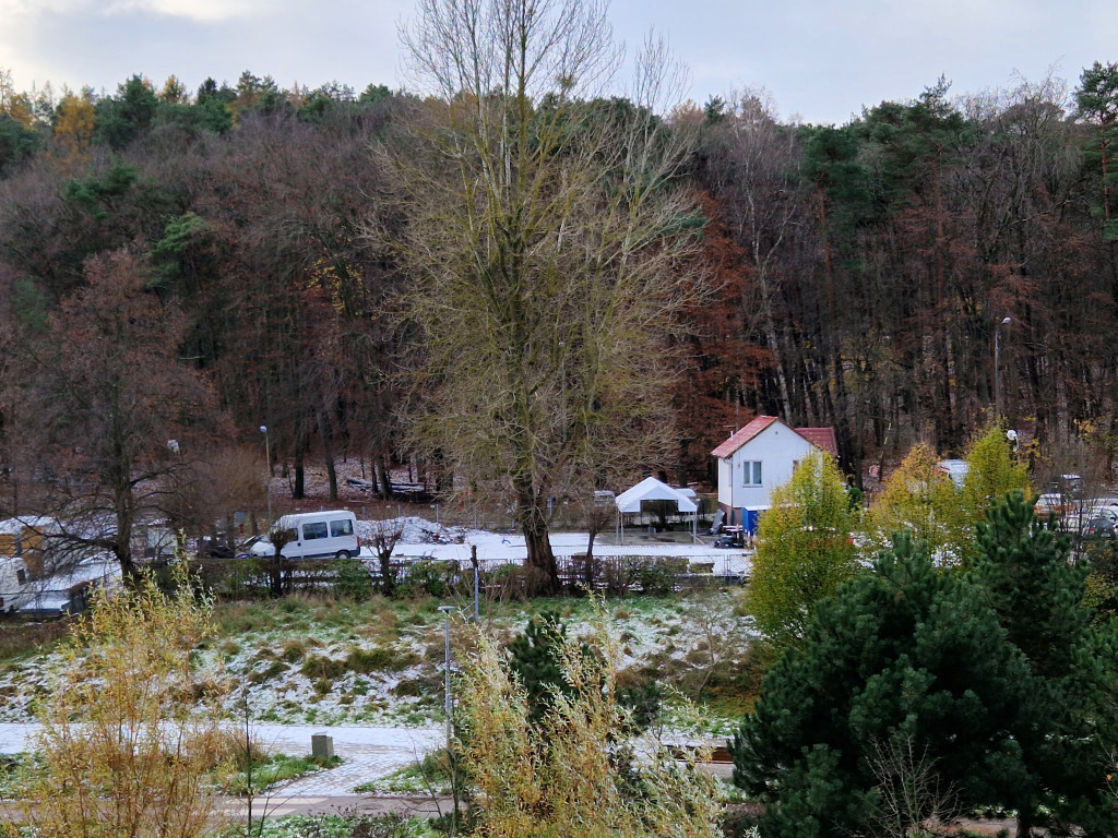 Pierwszy śnieg tej jesieni w Sopocie! Ulotna biała pierzynka na Brodwinie [FOTO]