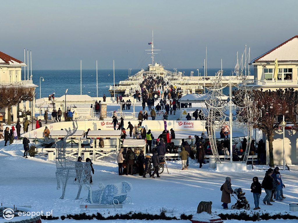 Sopot zachwyca na zimowych zdjęciach w pierwszy weekend ferii [FOTO]