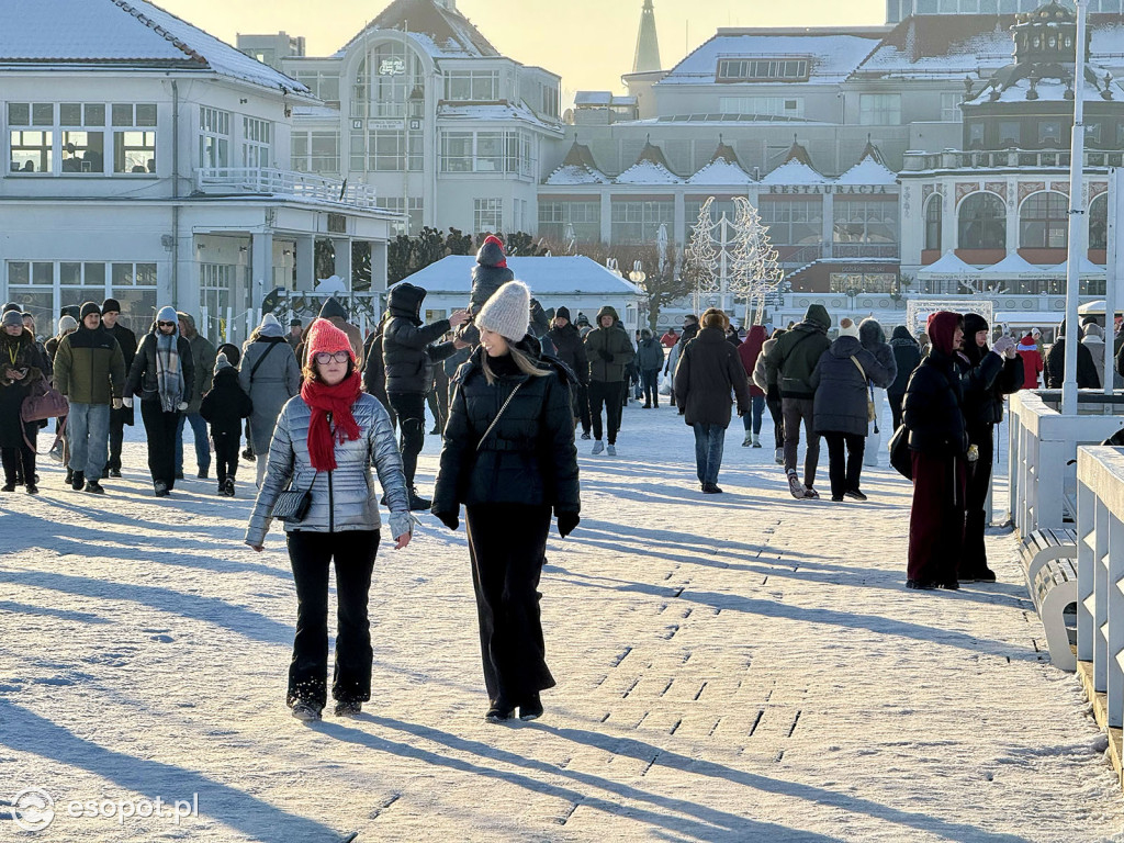 Sopot zachwyca na zimowych zdjęciach w pierwszy weekend ferii [FOTO]
