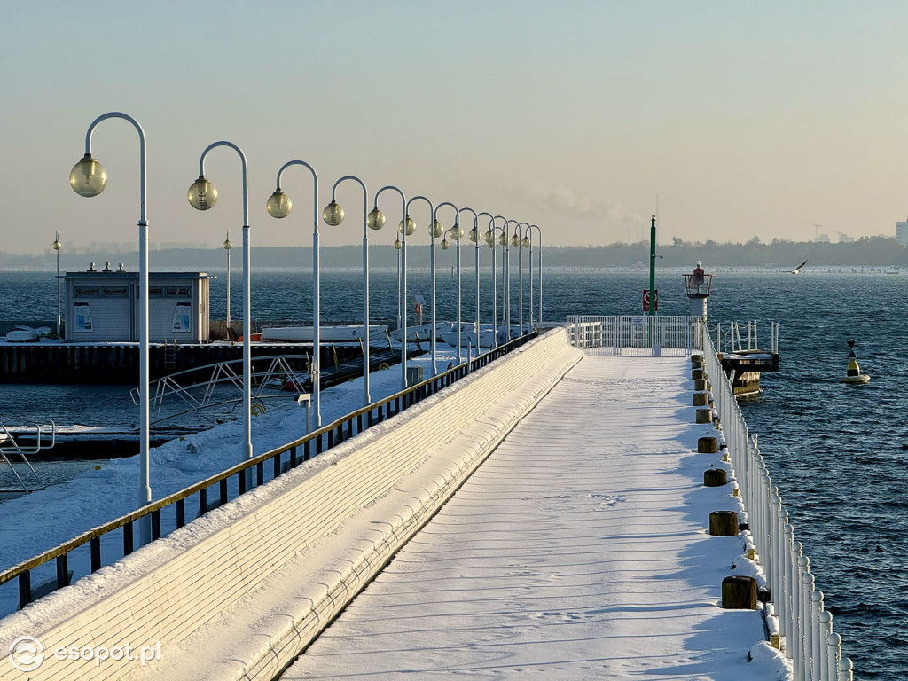Sopot zachwyca na zimowych zdjęciach w pierwszy weekend ferii [FOTO]