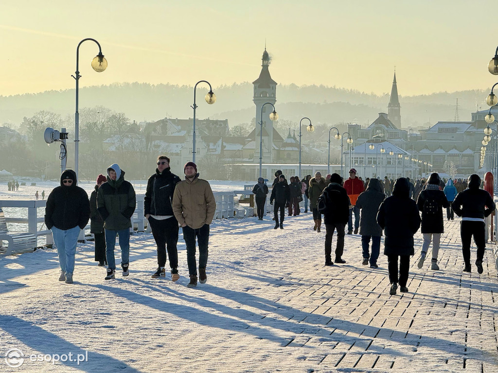 Sopot zachwyca na zimowych zdjęciach w pierwszy weekend ferii [FOTO]