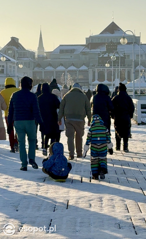 Sopot zachwyca na zimowych zdjęciach w pierwszy weekend ferii [FOTO]