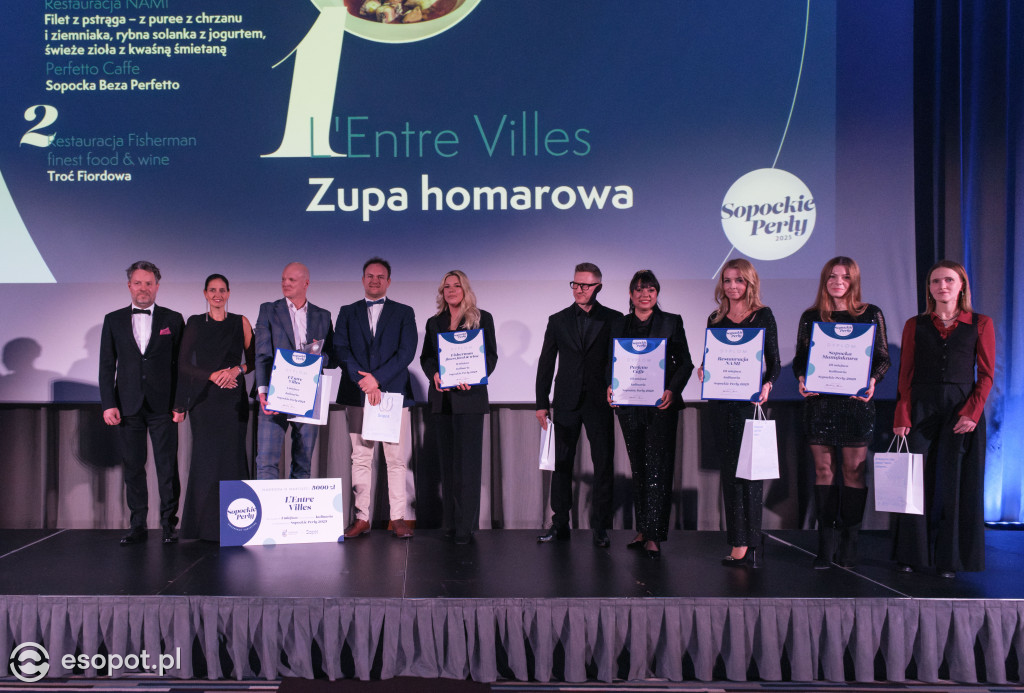 Sopockie Perły 2025. Zobacz zdjęcia z gali w Hotelu Sheraton [FOTO]