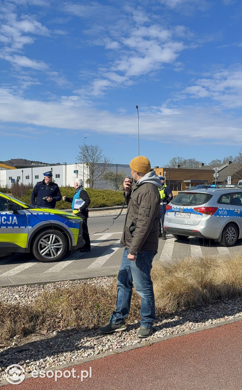Protest i blokada ronda przy Ergo Arenie. Akcja związana z planem zabudowy terenów zielonych [FOTO]