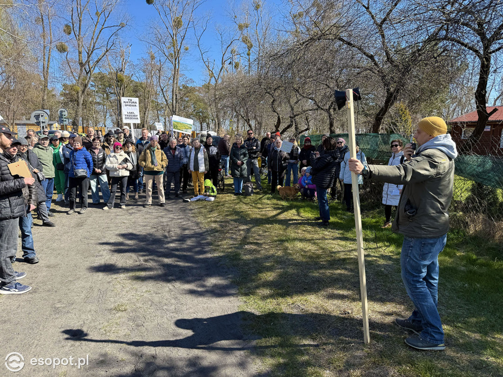 Protest i blokada ronda przy Ergo Arenie. Akcja związana z planem zabudowy terenów zielonych [FOTO]