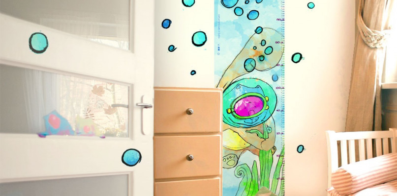 Naklejki na ścianę dla dzieci Bobom - znakomity element wystroju