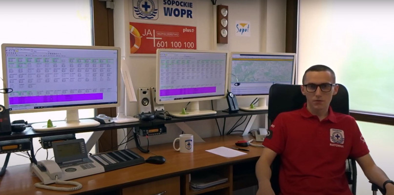 Sopocki WOPR uczy: jak dzwonić na Numer Ratunkowy nad Wodą?
