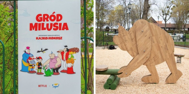 Na zdjęciu: Gród Milusia w Sopocie