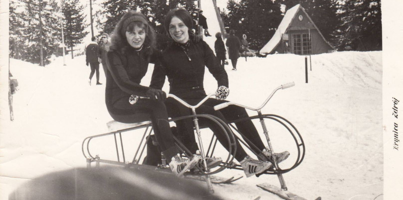 Zofia Hłasko, pierwsza z lewej, Krynica 1972 r
